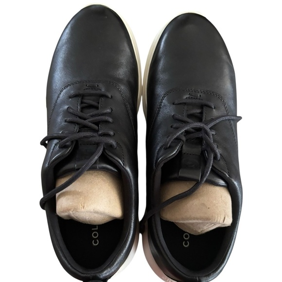 Cole Haan Grand Crosscourt Runox Sneaker Black Leather Size 8.5 - Picture 8 of 9